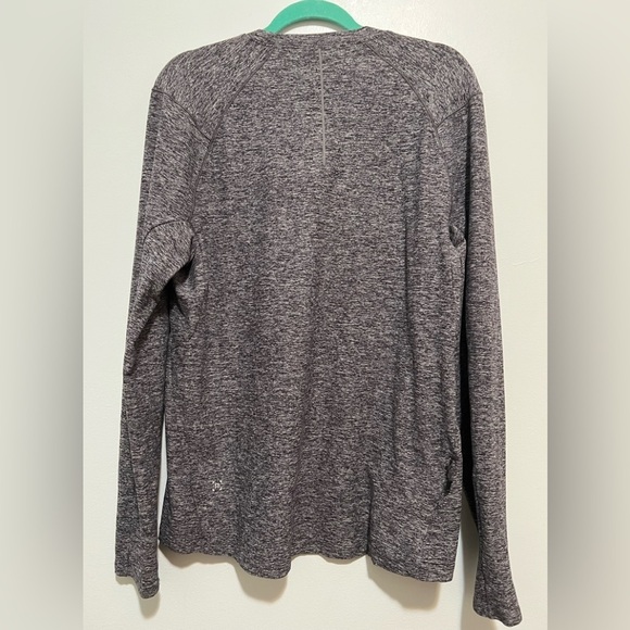 Lululemon Surge Warm Gray Long Sleeve DH. - Picture 7 of 16